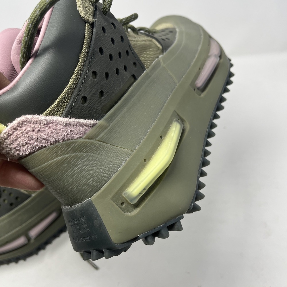 Adidas x Pharrell HU NMD S1 RYAT Men's Size 8 Focus Olive Sneakers IE4686 - Picture 12 of 14